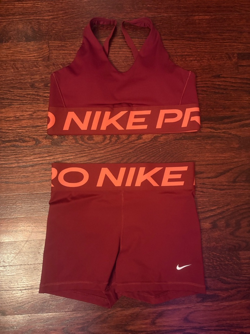 Nike Pro Dri-Fit workout set